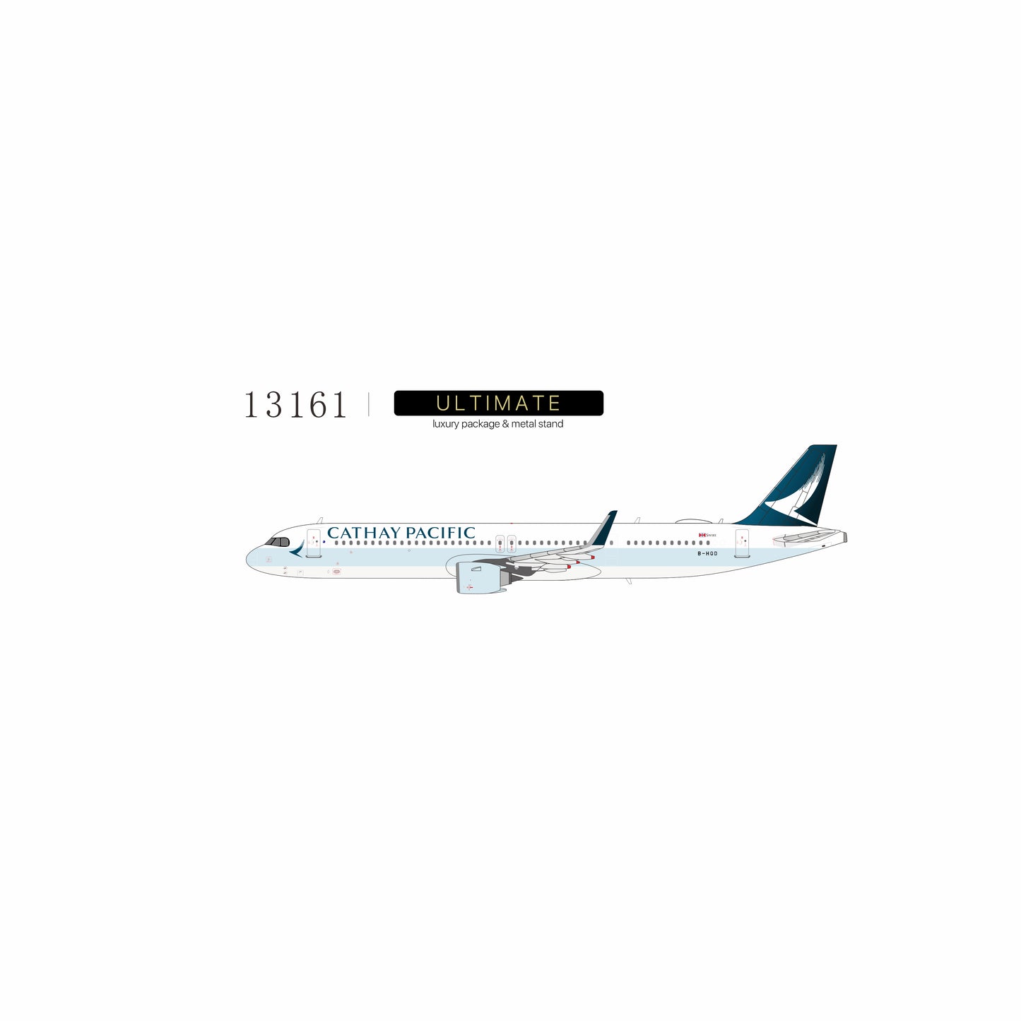 (ULTIMATE) Pre-Order Cathay Pacific A321neo (Large Titles) B-HQD NG Models 1:400