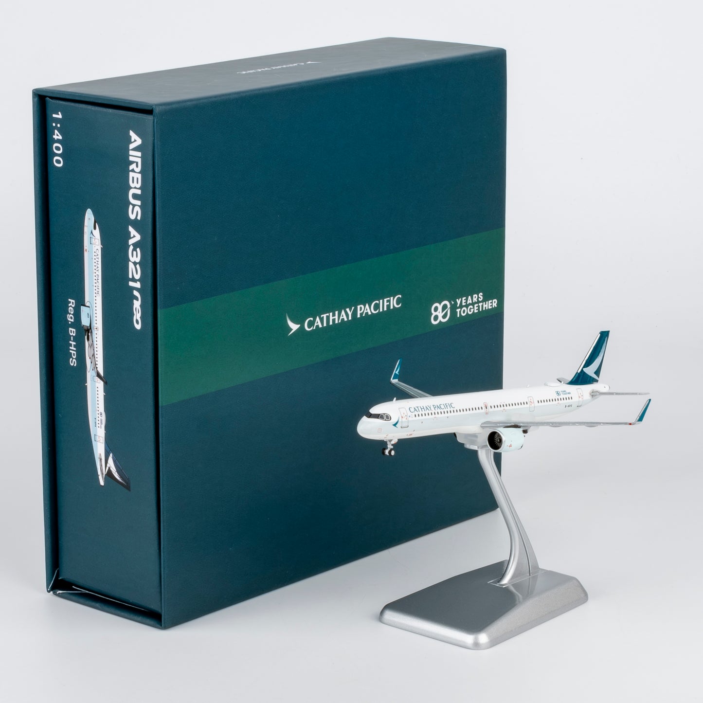 (ULTIMATE) Pre-Order Cathay Pacific A321neo "80 Years Together" B-HPS NG Models 1:400