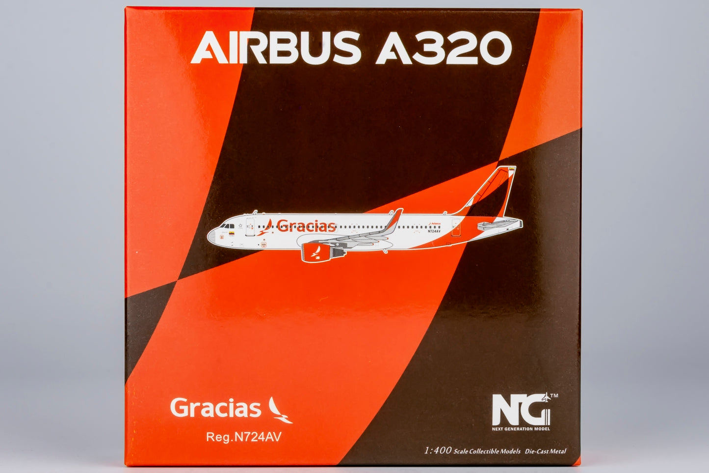 Avianca A320-200 "Gracias" N724AV NG Models 1:400