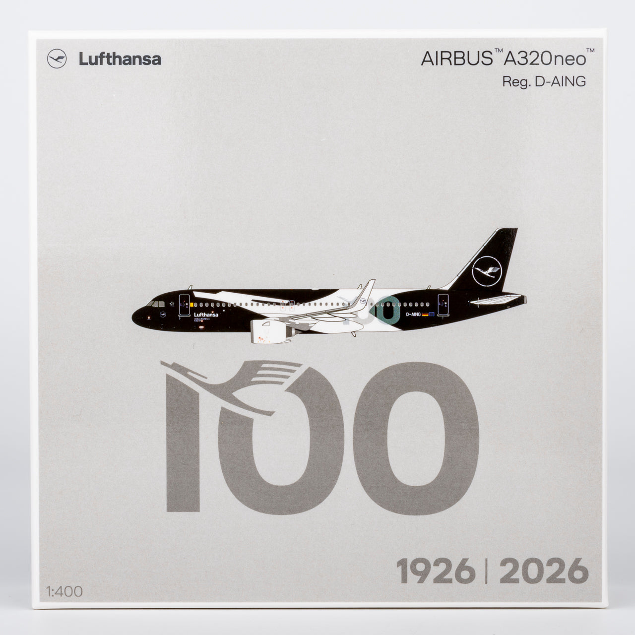 Lufthansa A320neo "100 Years" D-AING Models 1:400