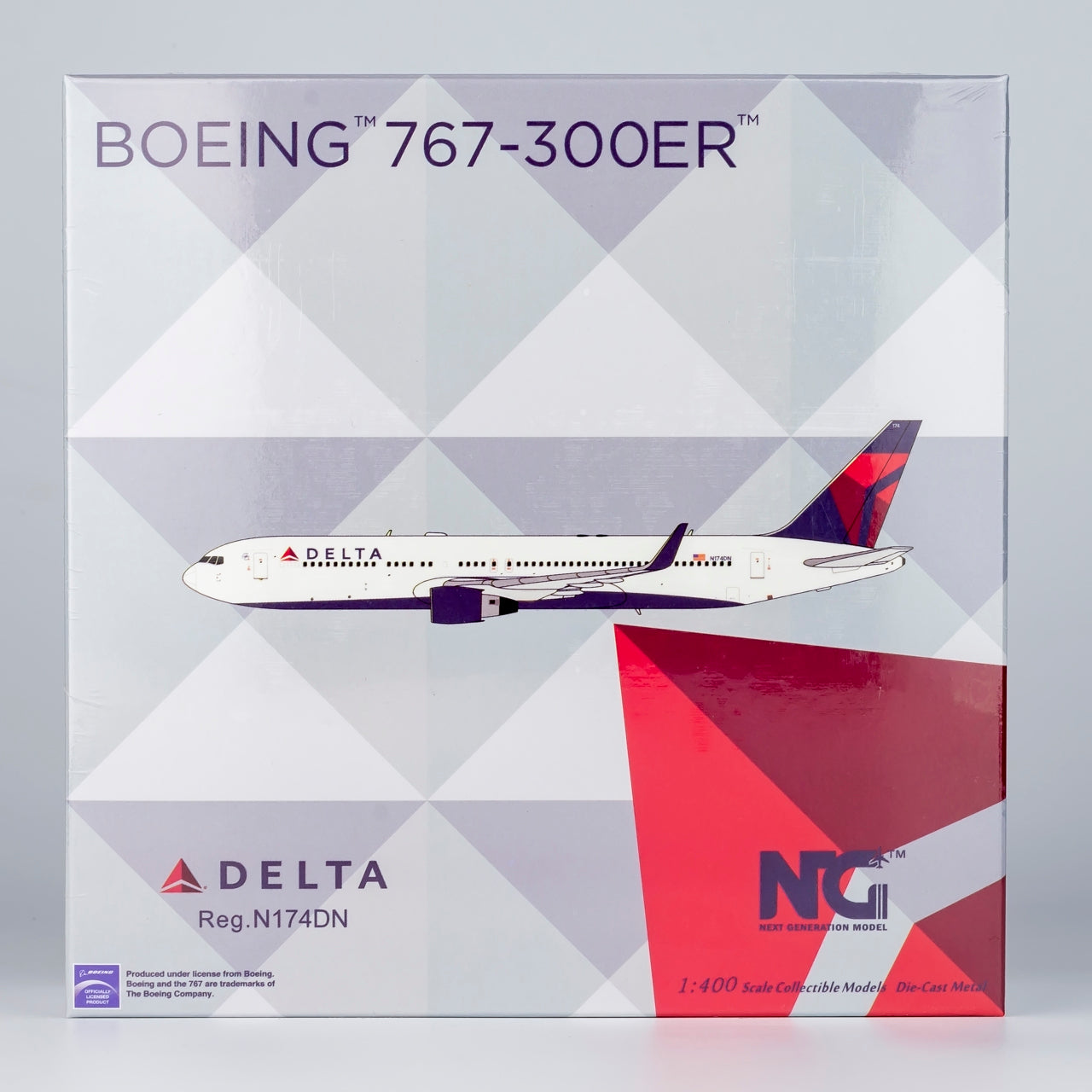 Delta 767-300ER N174DN NG Models 1:400
