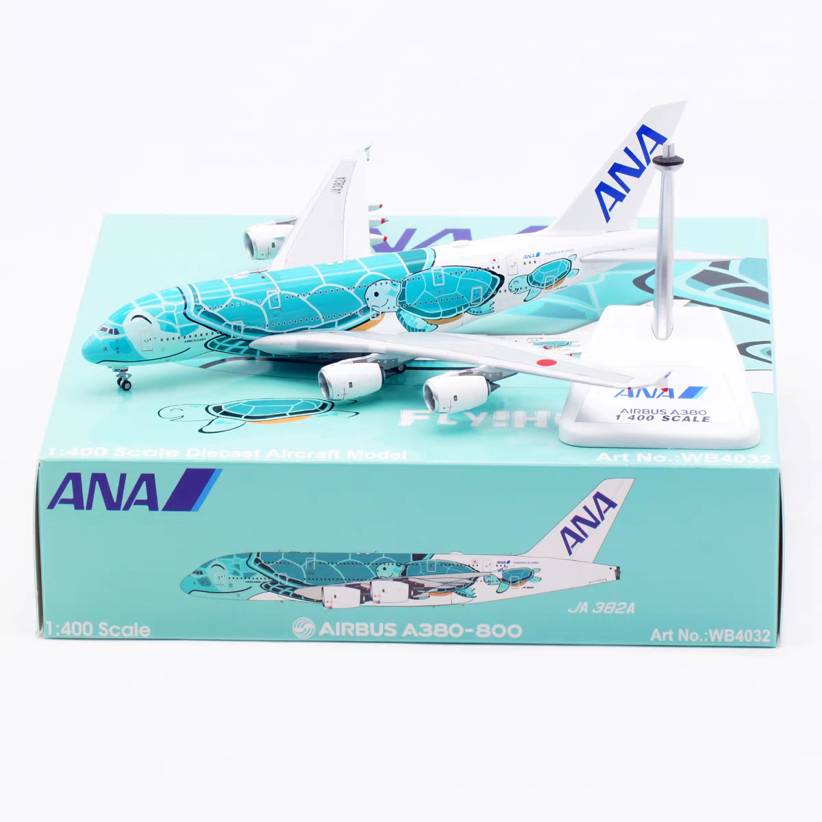 All Nippon Airways (ANA) A380 "Flying Honu - Kai" JA382A AV400