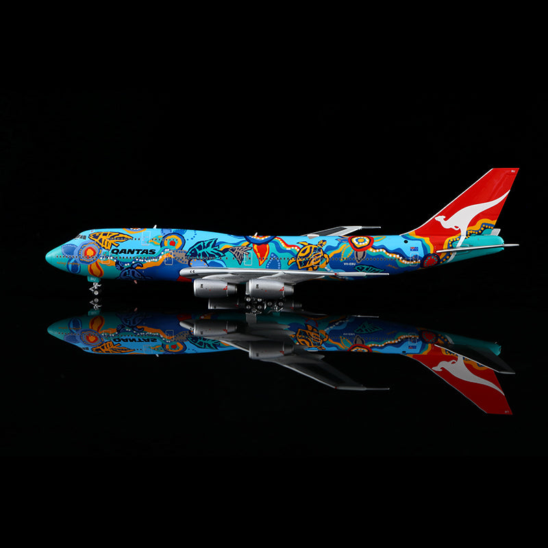 Qantas 747-300 "Nalanji Dreaming" VH-EBU HX Models 1:400