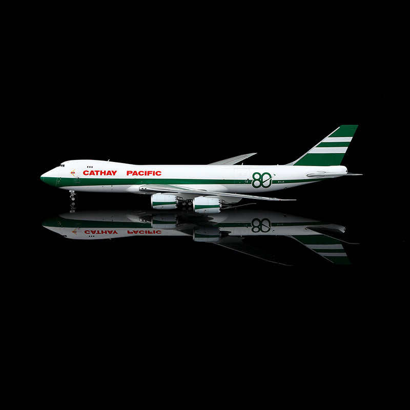 Cathay Pacific Cargo "80th Anniversary" 747-8F B-LJE SQ Wings 1:200