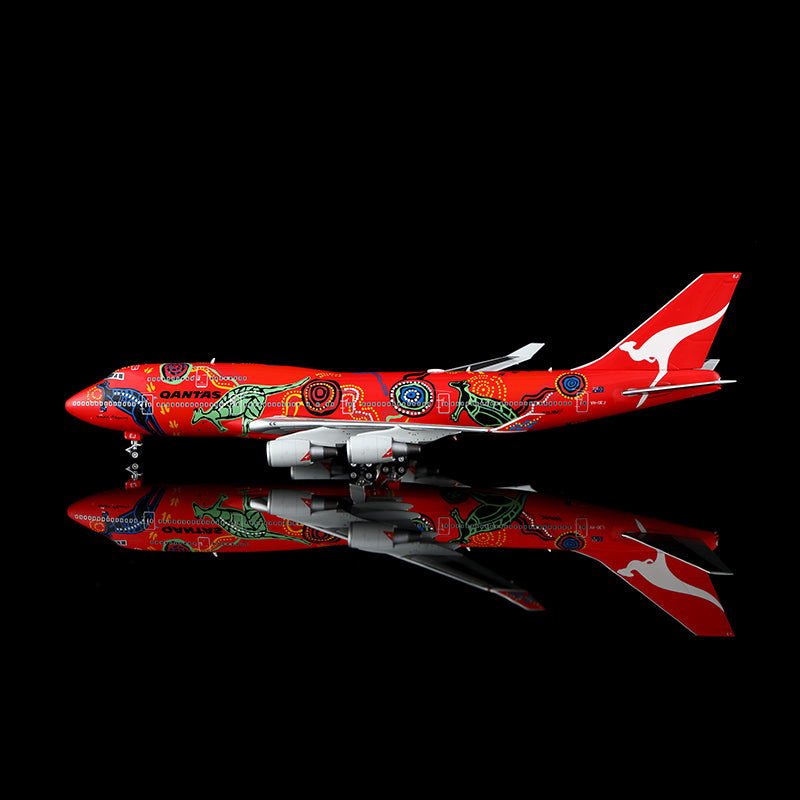 Qantas 747-400 "Wunala Dreaming" VH-OEJ HX Models 1:400