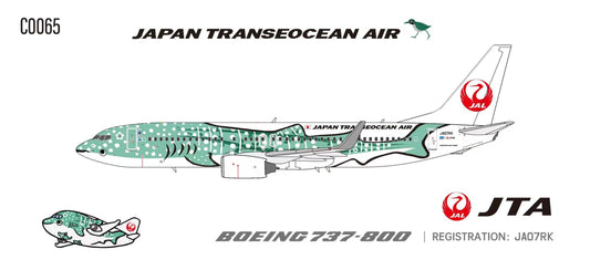 Pre Order Japan Transocean Air 737-800 JA07RK C Model 1:400