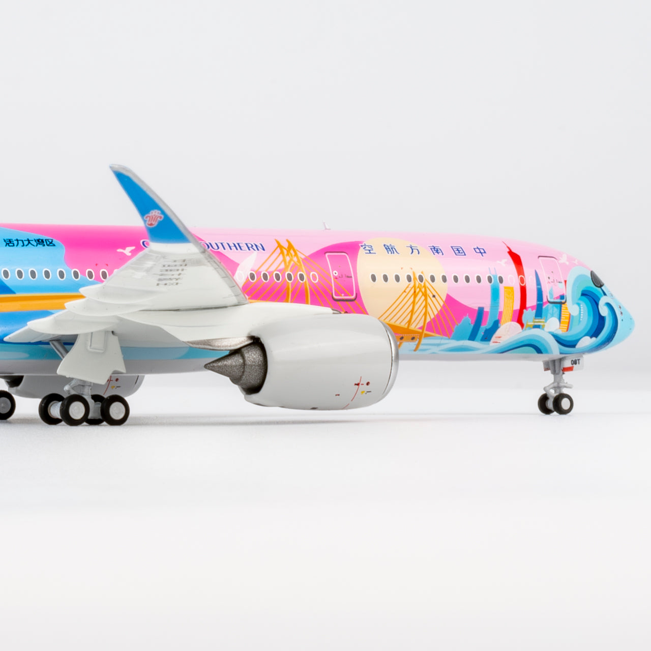 China Southern Airlines "15th National Games" A350-900 B-308T NG Models 1:400