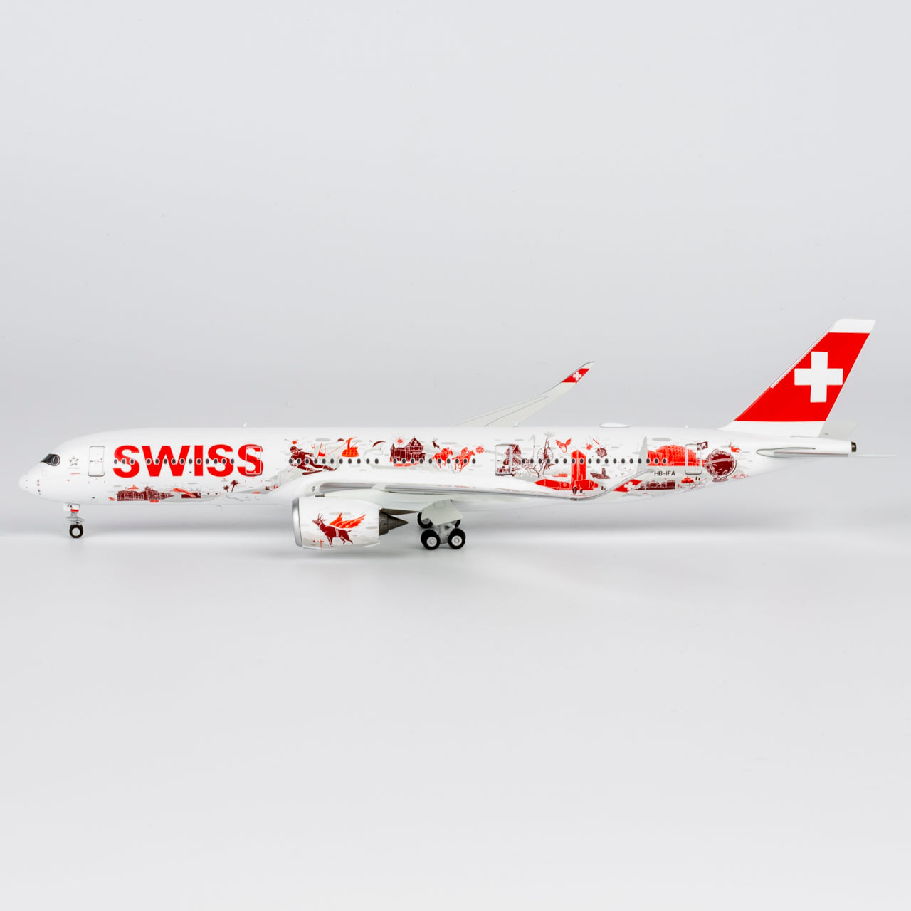 (Ultimate) Swiss Air A350-900 "Wanderlust" HB-IFA NG Models 1:400