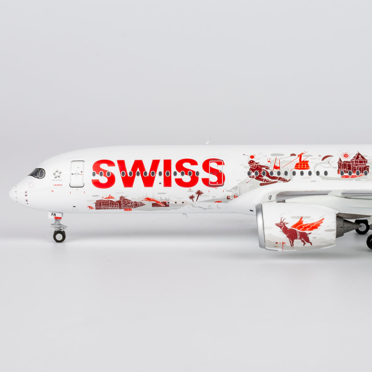 (Ultimate) Swiss Air A350-900 "Wanderlust" HB-IFA NG Models 1:400