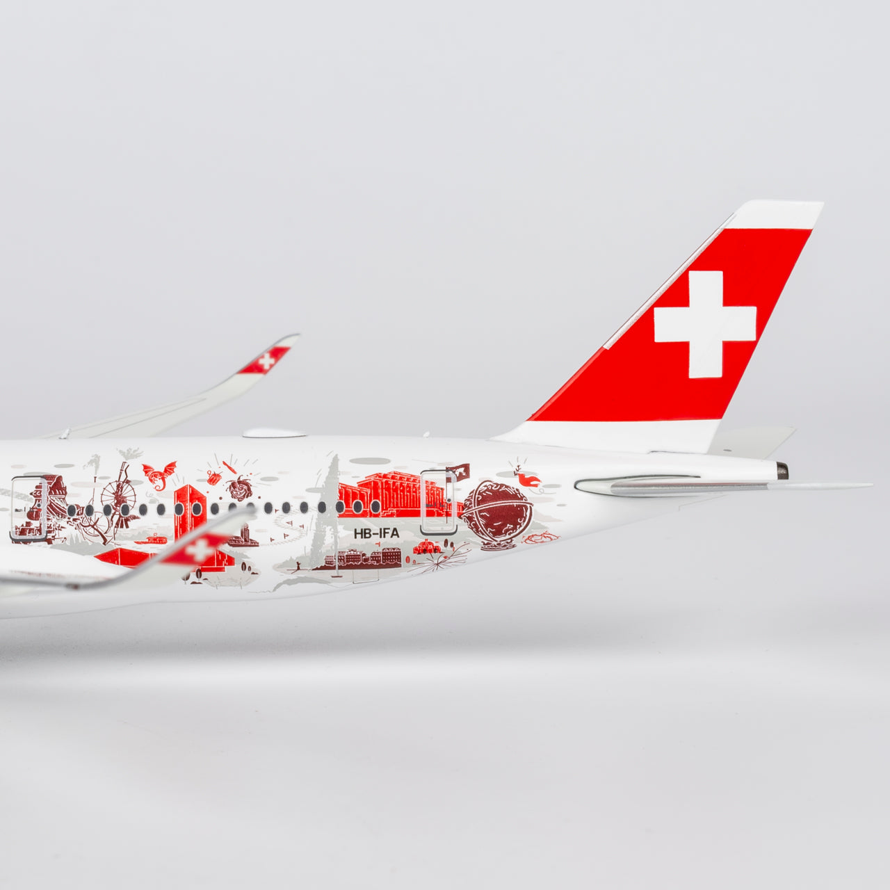 (Ultimate) Swiss Air A350-900 "Wanderlust" HB-IFA NG Models 1:400
