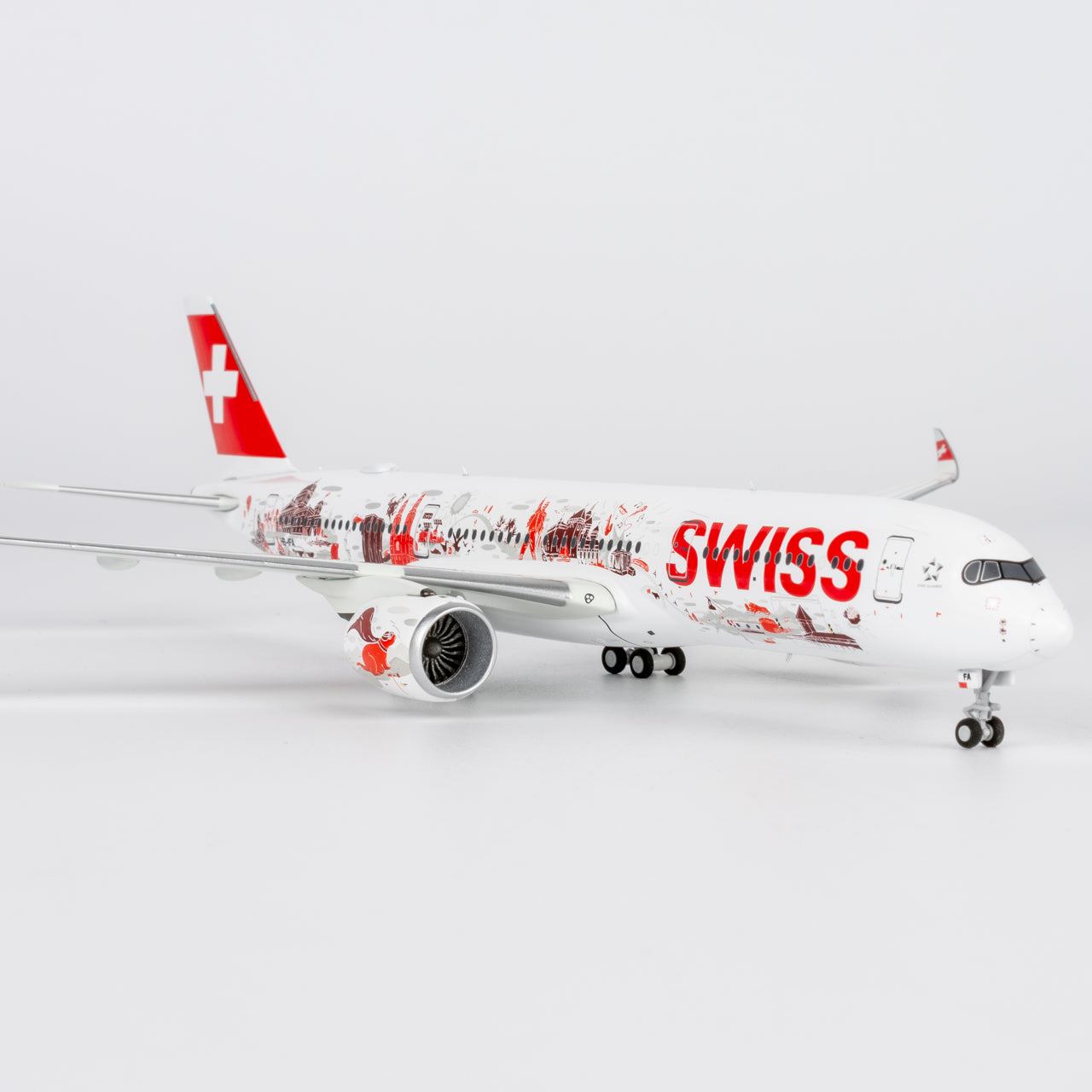 (Ultimate) Swiss Air A350-900 "Wanderlust" HB-IFA NG Models 1:400
