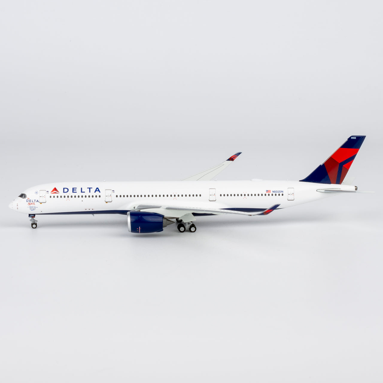 Delta A350-900 "The Delta Spirit" N502DN NG Models 1:400