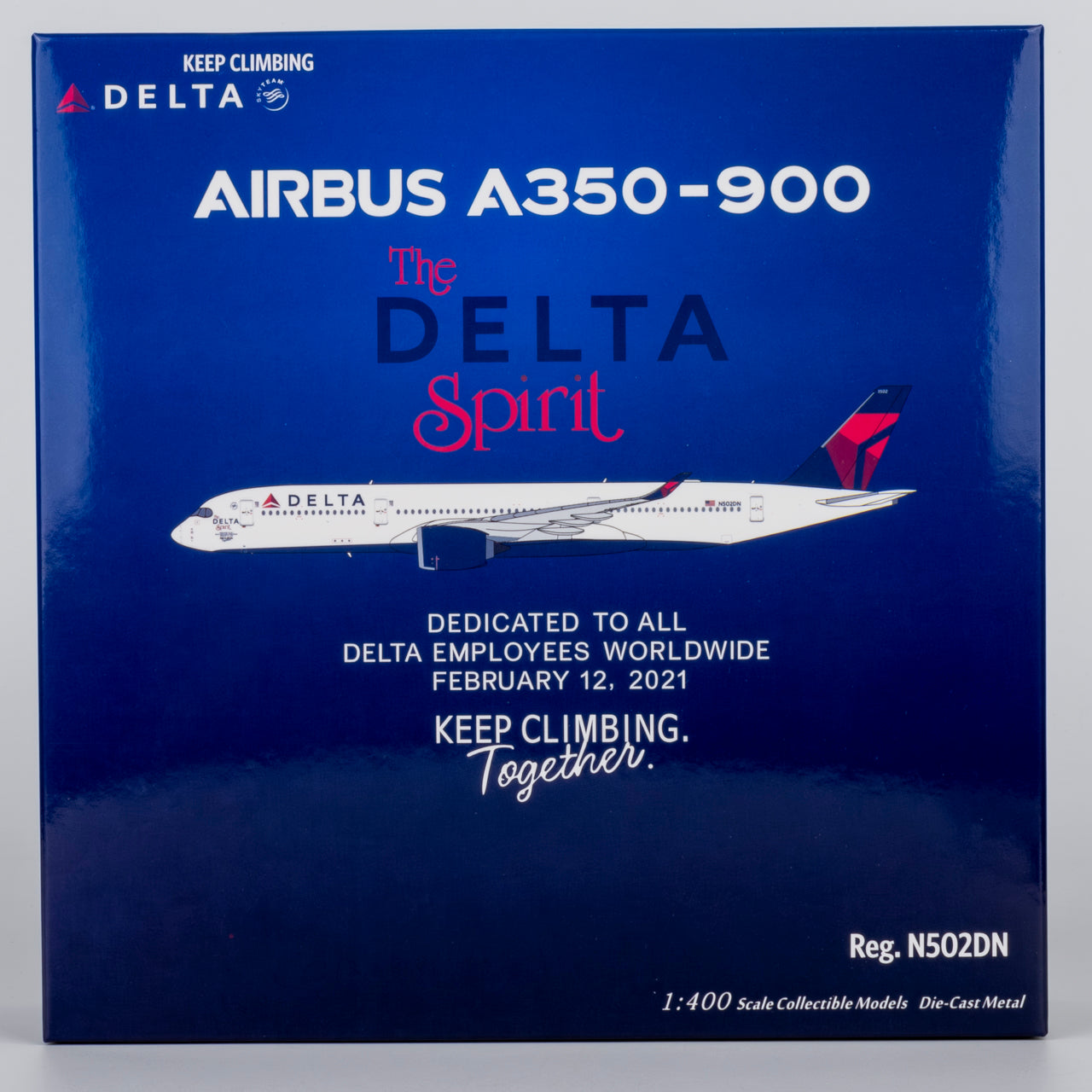 Delta A350-900 "The Delta Spirit" N502DN NG Models 1:400