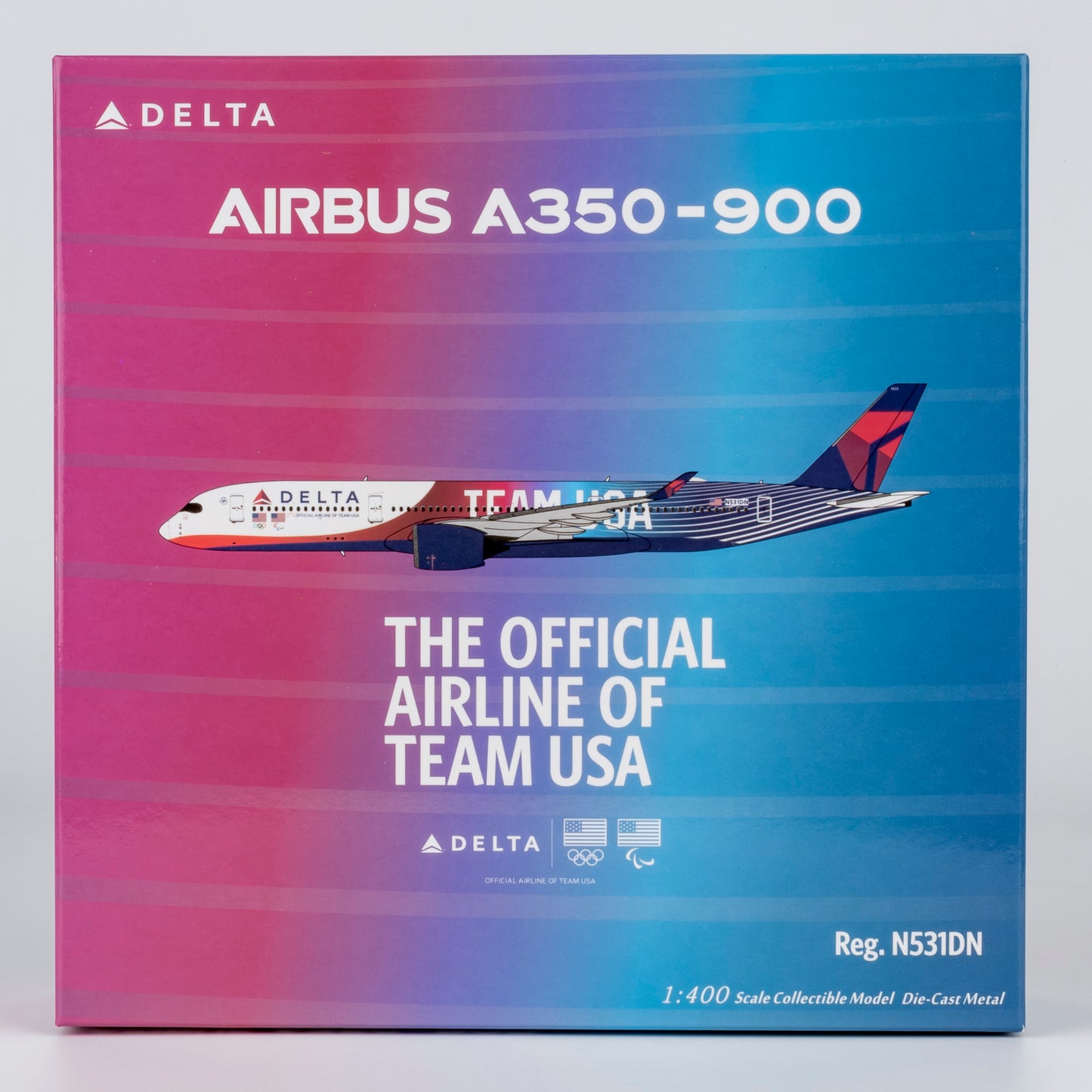 Delta A350-900 "Team USA #3" N531DN NG Models 1:400