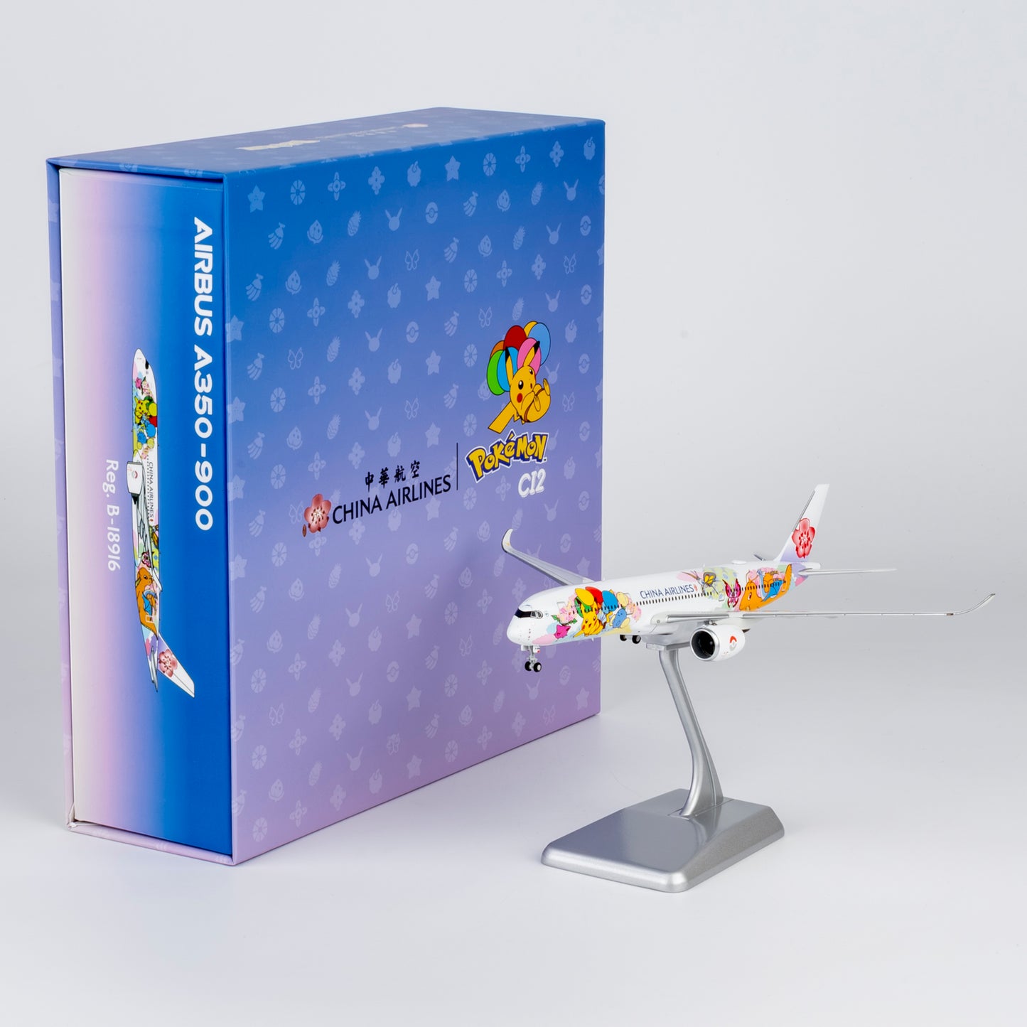 (Ultimate) China Airlines A350-900 "Pikachu Jet" B-18916 NG Models 1:400