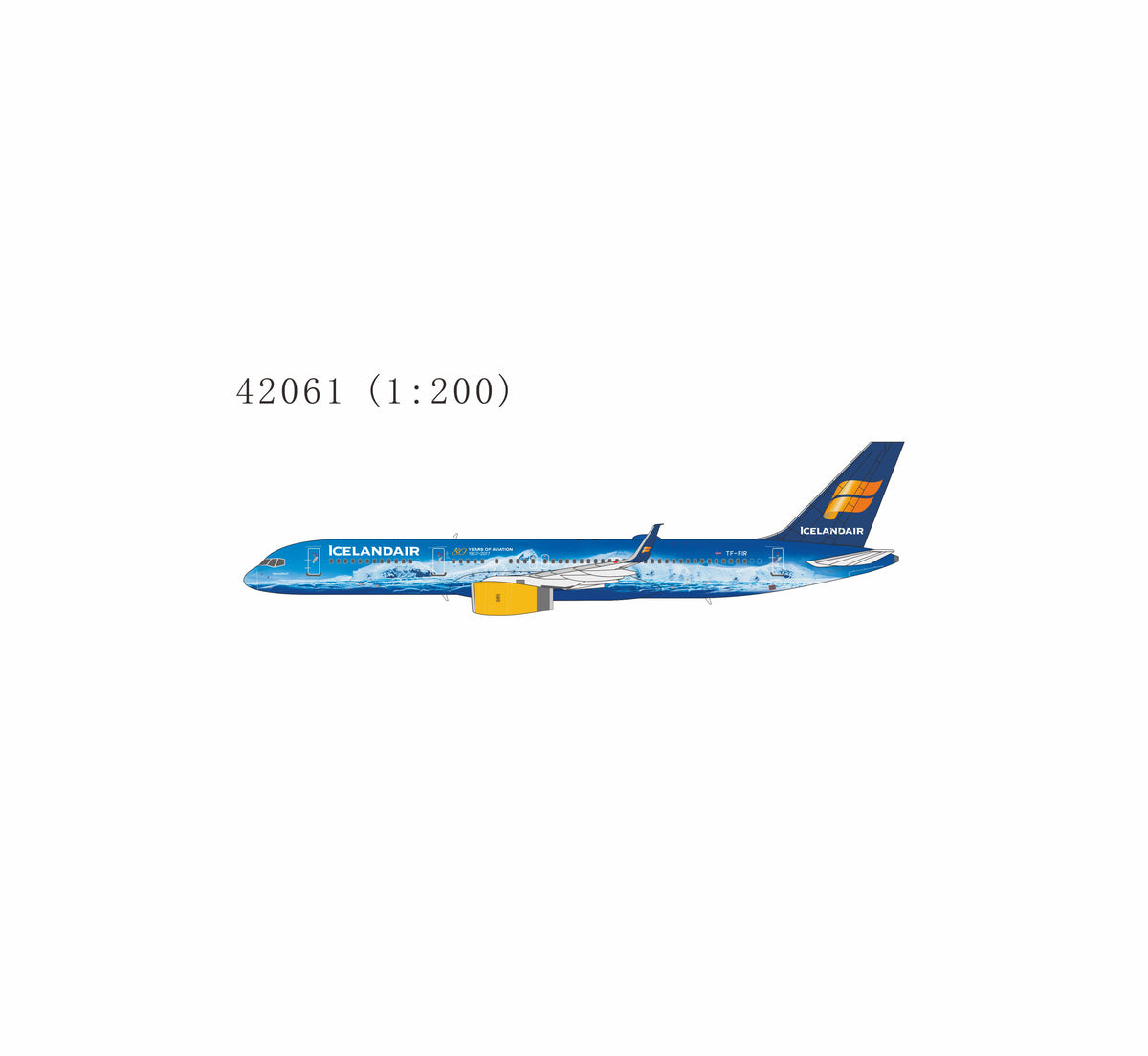 Pre-Order Icelandair 757-200 "Aurora - Northern Lights" TF-FIR NG Models 1:200