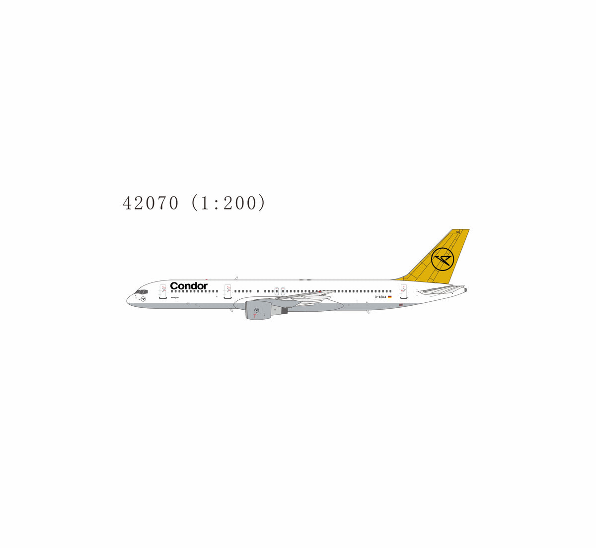 Pre-Order Condor 757-200 D-ABNA NG Models 1:200