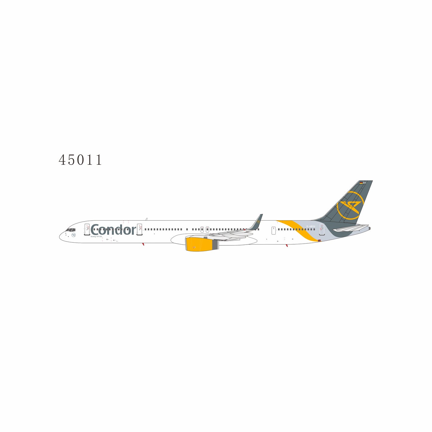 Pre-Order Condor 757-300 "Thomas Cook Hybrid" D-ABOH NG Models 1:400