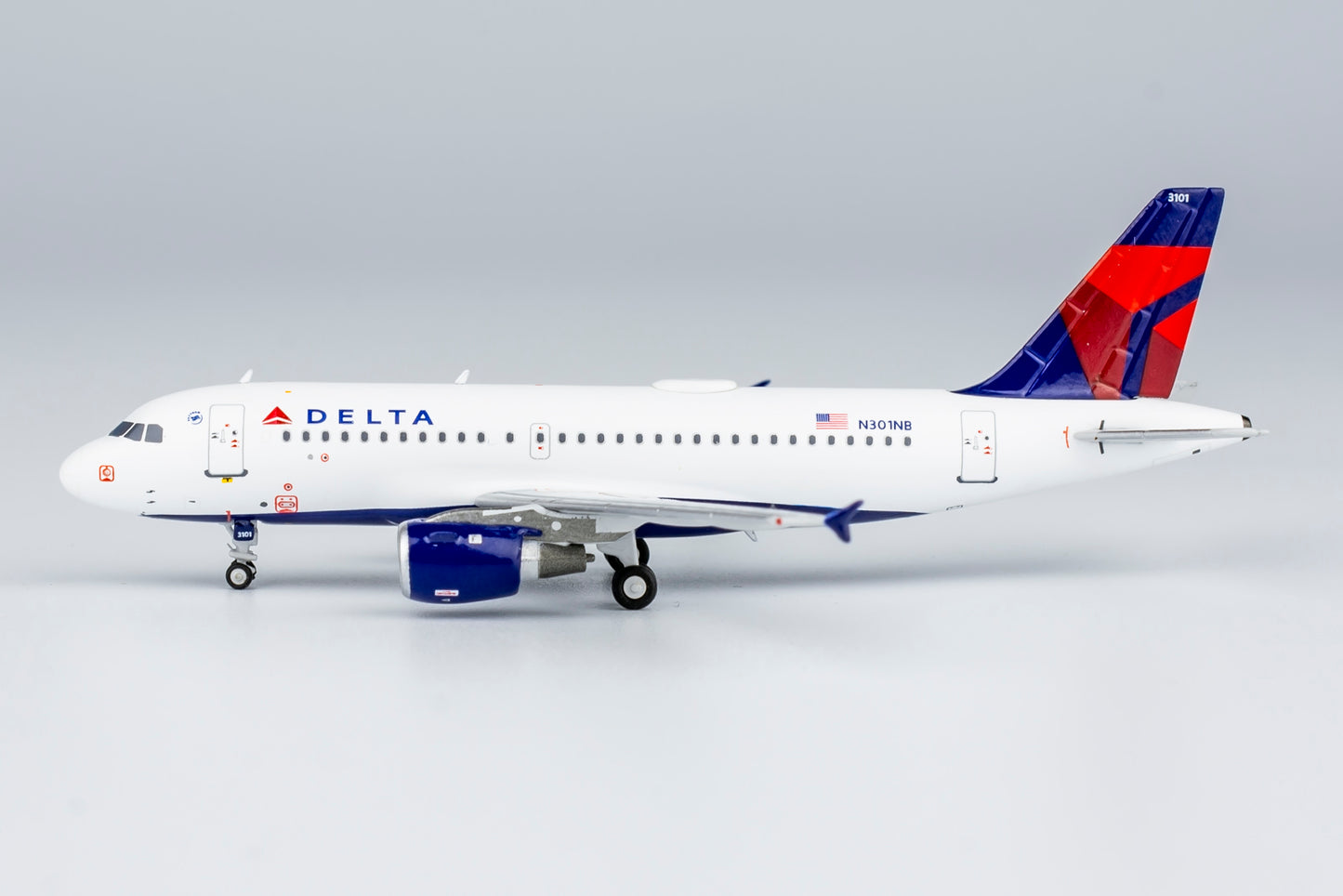 Delta A319-100 N301NB NG Models 1:400