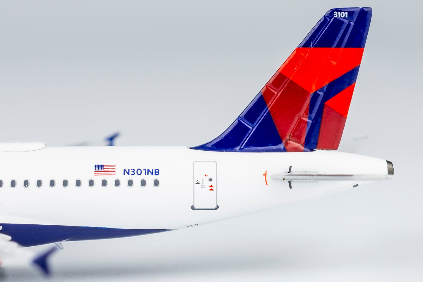 Delta A319-100 N301NB NG Models 1:400
