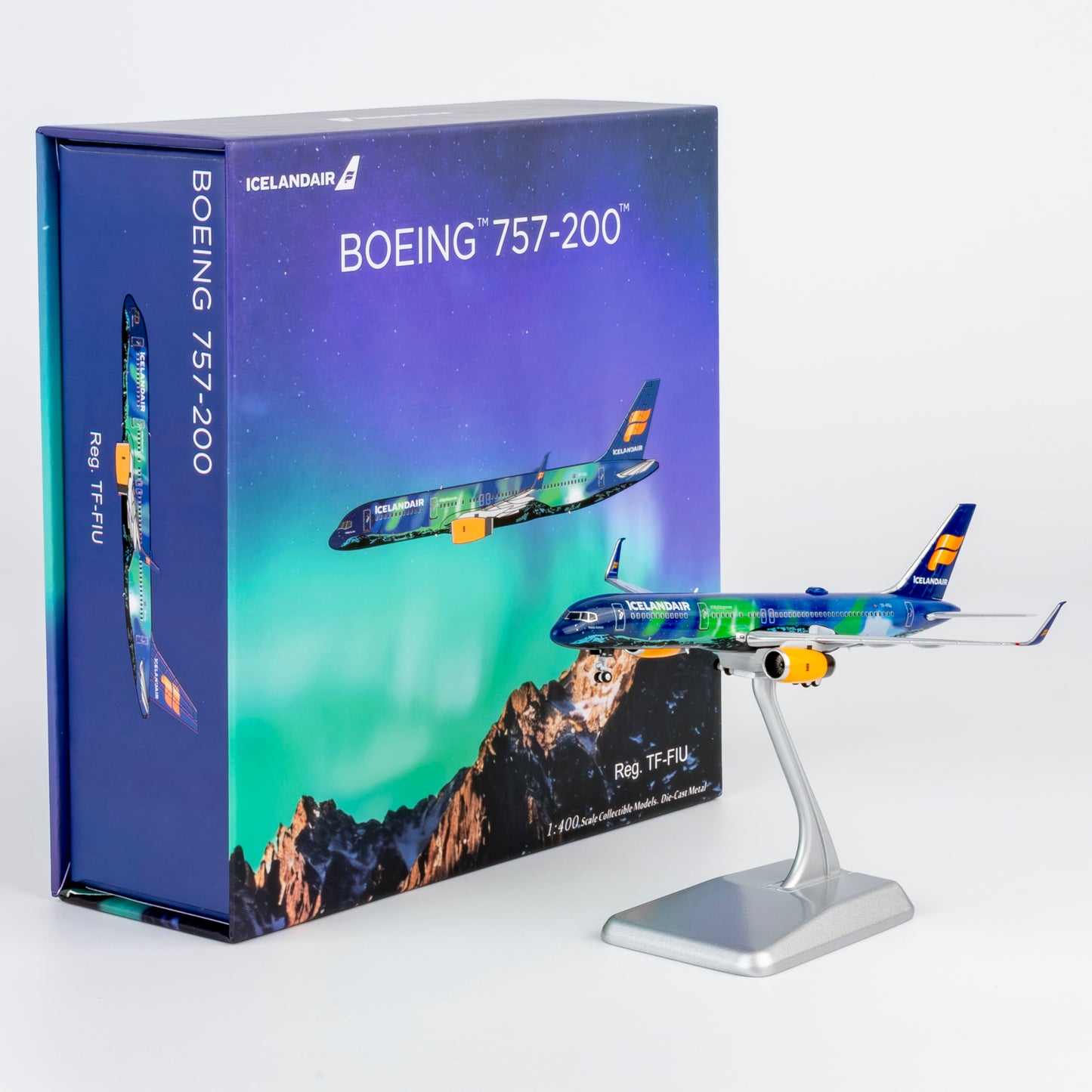 (Ultimate) Icelandair 757-200 "Aurora" TF-FIU NG Models 1:400
