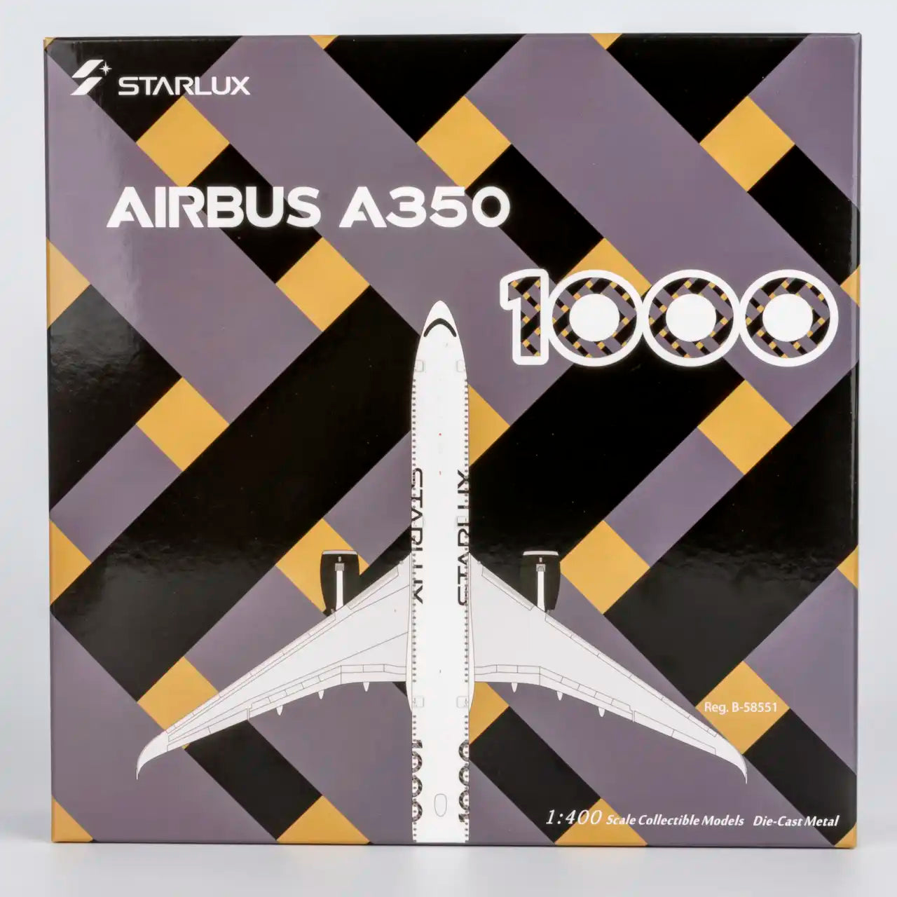 Starlux Airlines A350-1000 "Carbon Fibre" B-58551 NG Models 1:400