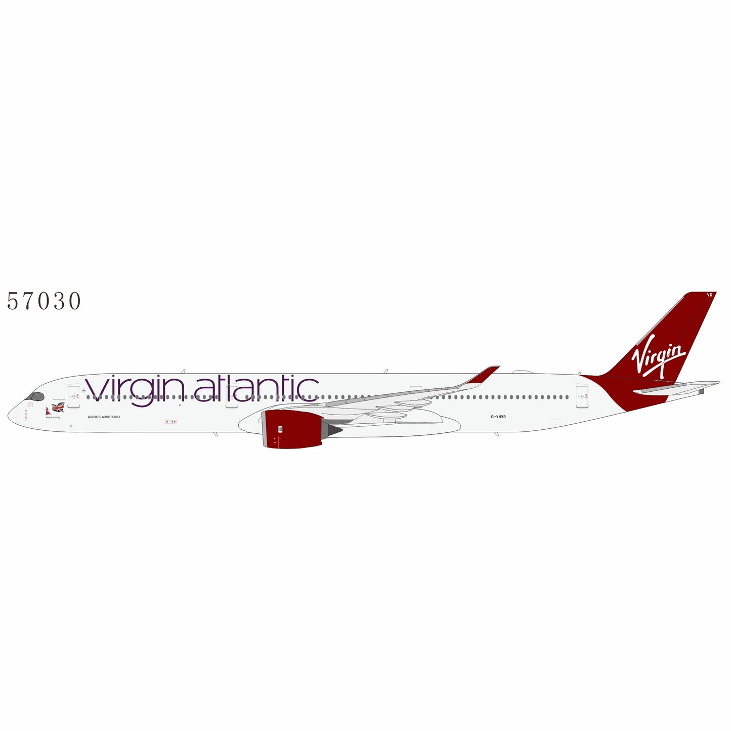 Pre-Order Virgin Atlantic A350-1000 G-VNVR NG Models 1:400