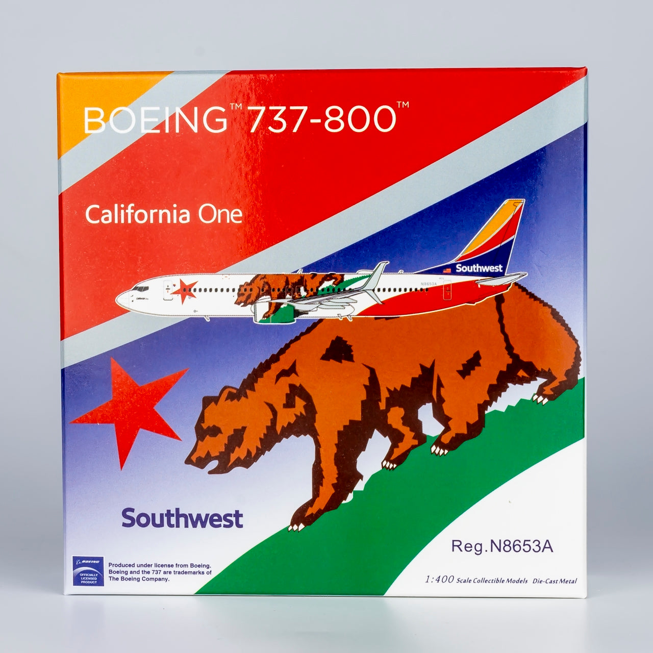 Southwest Airlines 737-800 | California One N8653A NG Models 1:400