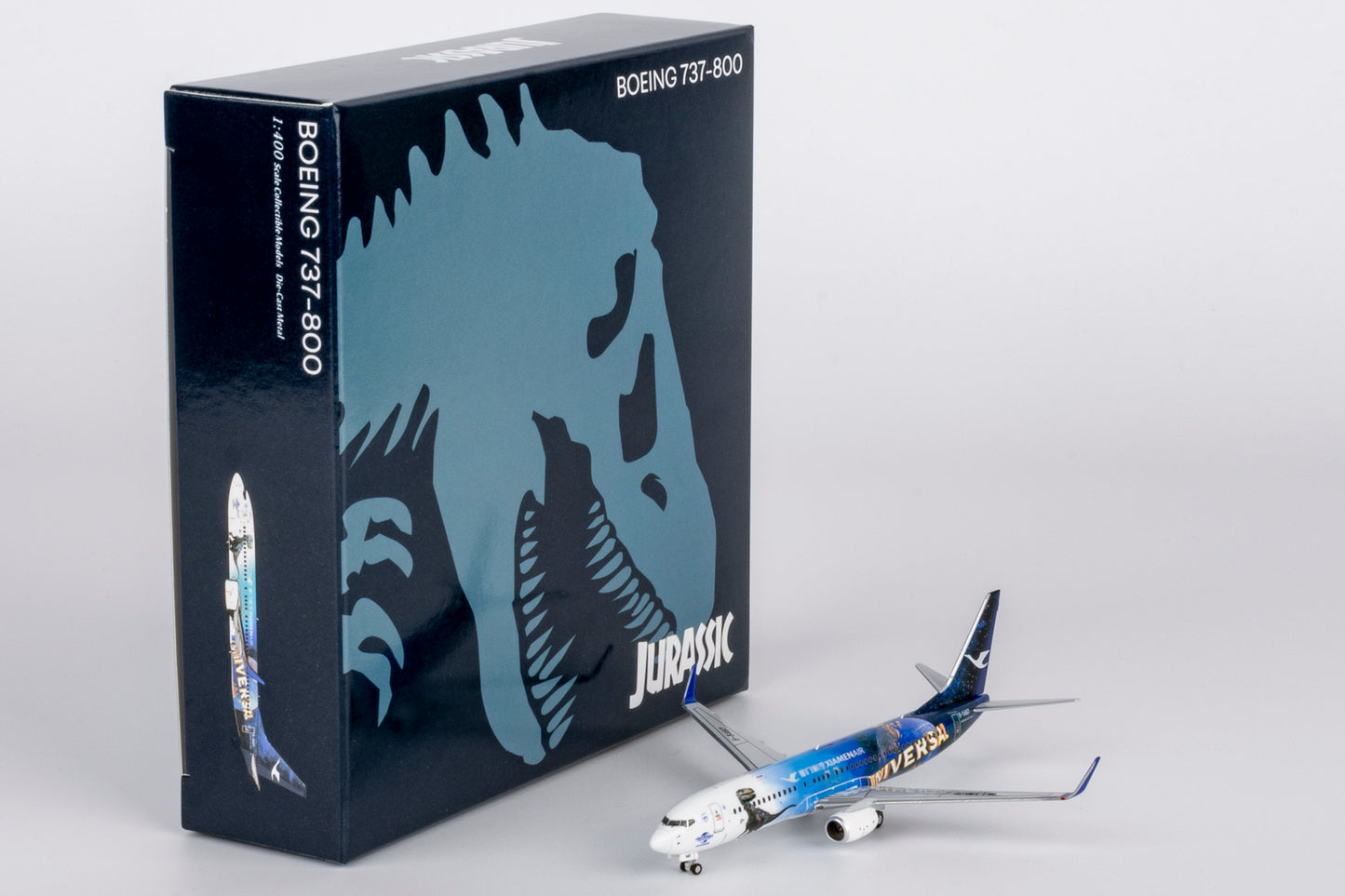 Xiamen Airlines "Jurassic World" 737-800 B-5487 NG Models 1:400