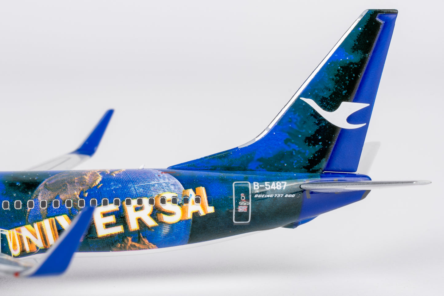 Xiamen Airlines "Jurassic World" 737-800 B-5487 NG Models 1:400