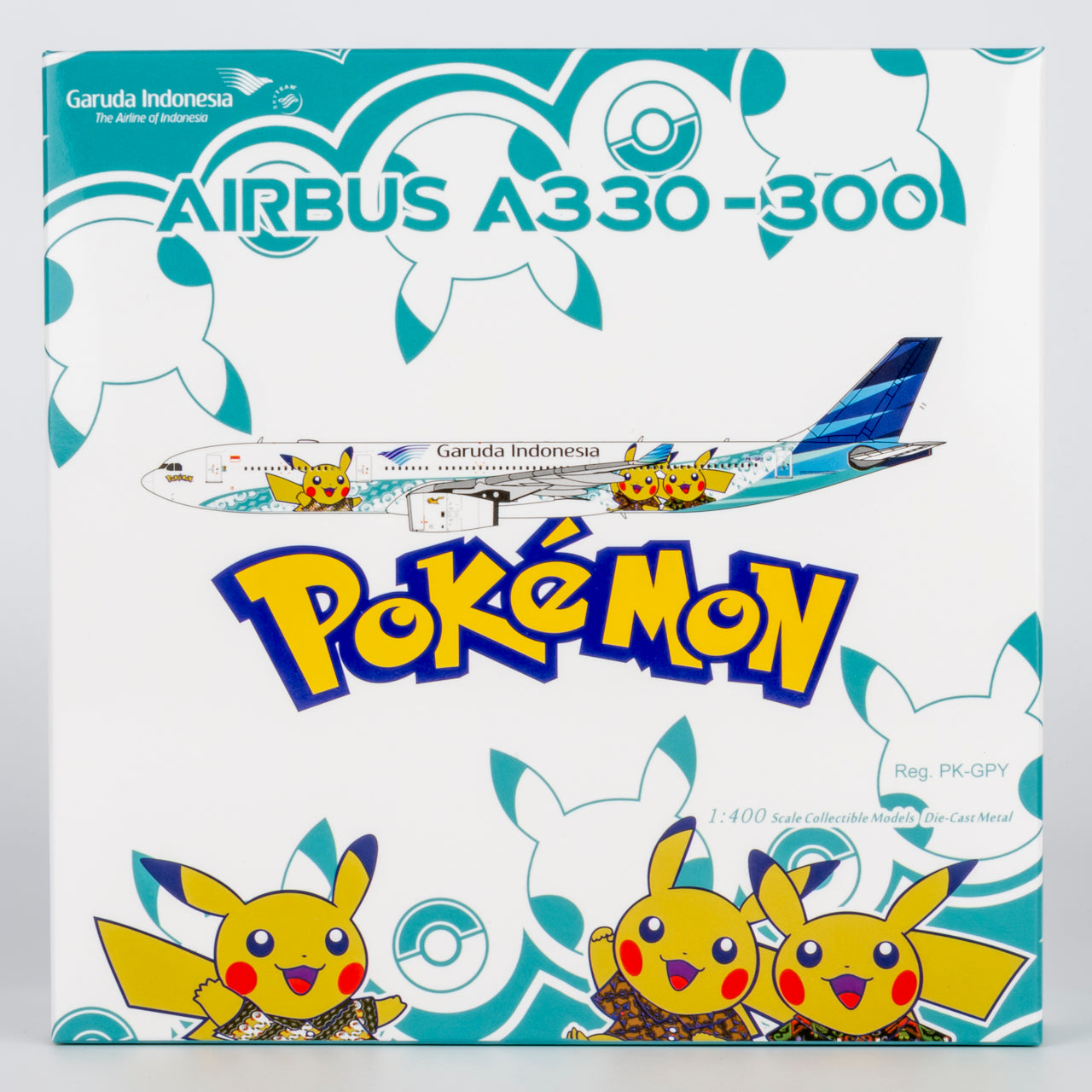 Garuda Indonesia A330-300 "Pikachu" PK-GPY NG Models 1:400