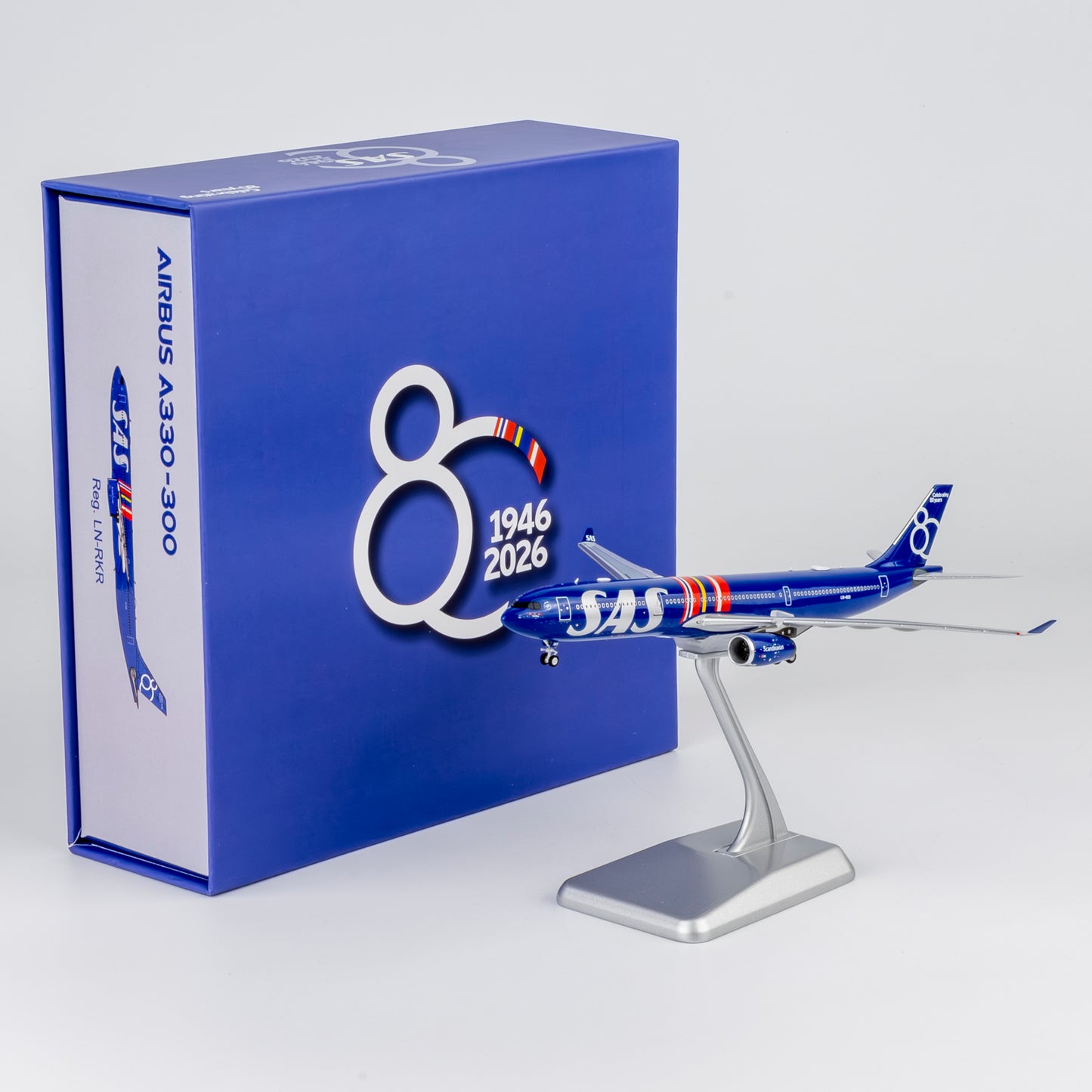 (Ultimate) SAS Scandanavian Airlines A330-300 "80 Years" LN-RKR NG Models 1:400