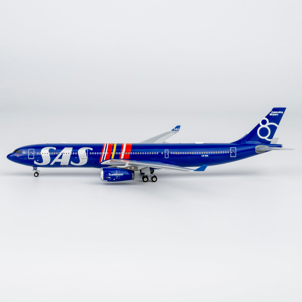 SAS Scandanavian Airlines A330-300 "80 Years" LN-RKR NG Models 1:400