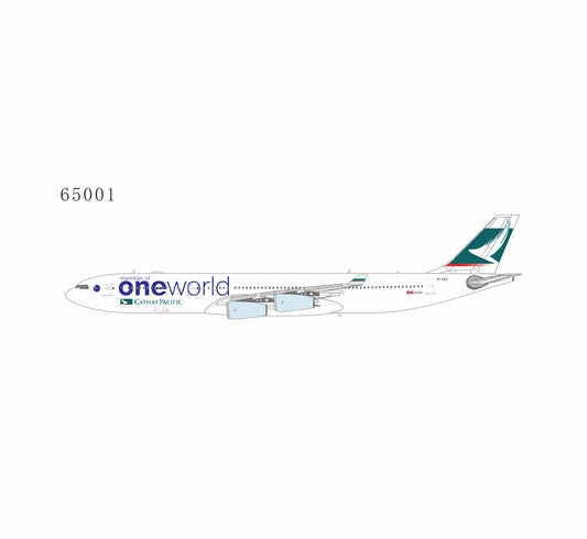 Pre-Order Cathay Pacific A340-300 "OneWorld" B-HXG NG Models 1:400