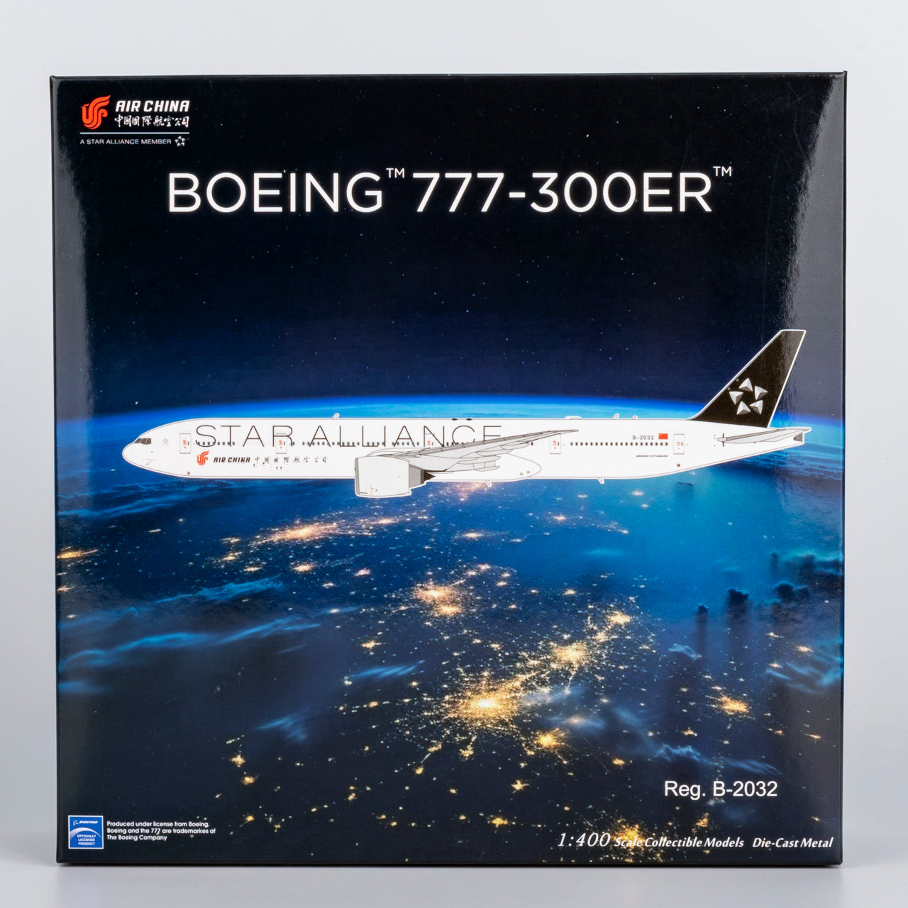Air China 777-300ER Star Alliance B-2032 NG Models 1:400