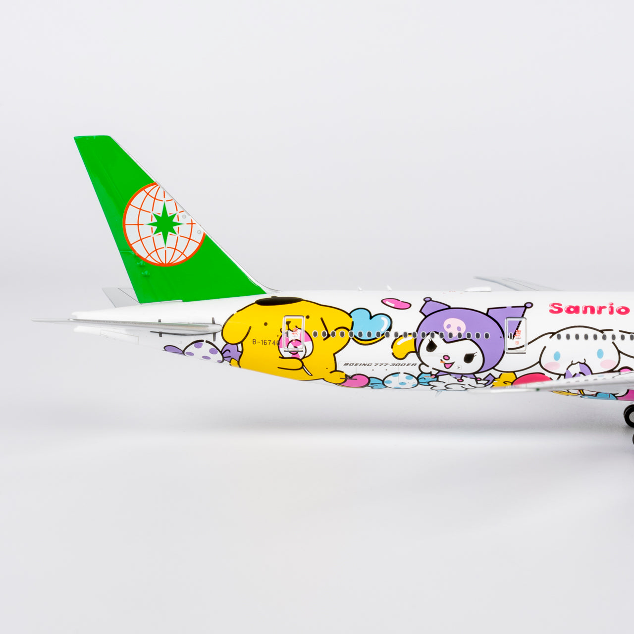 Eva Airways 777-300ER "Sanrio Characters" B-16740 NG Models 1:400