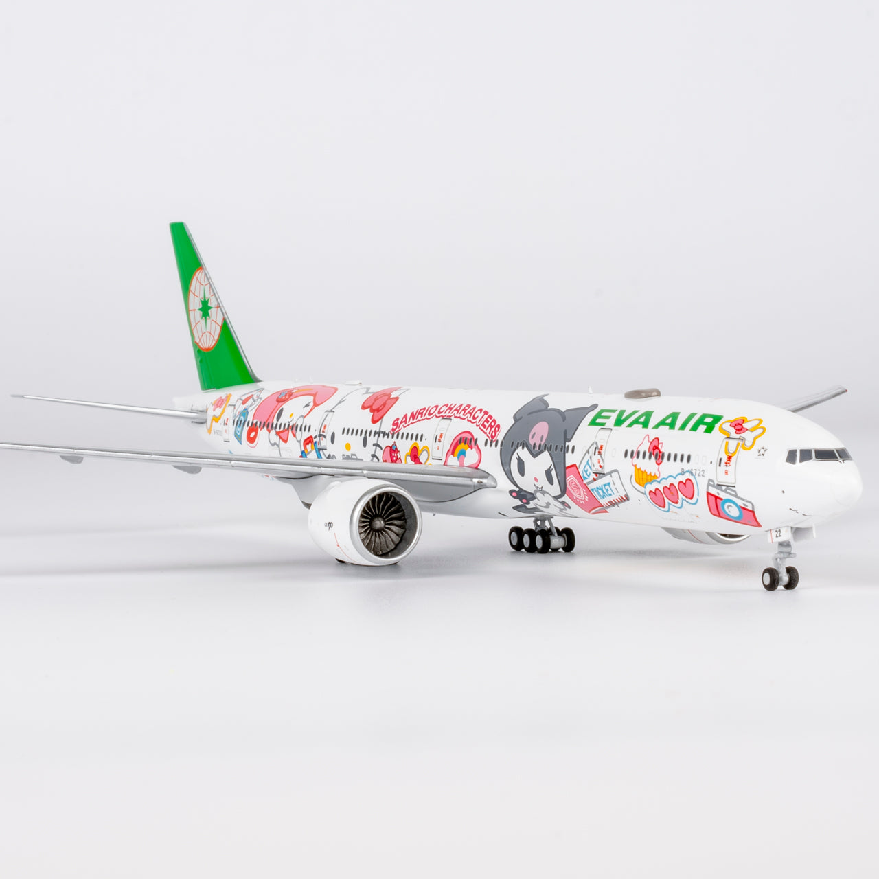 Eva Airways 777-300ER "Besties Jet" B-16722 NG Models 1:400