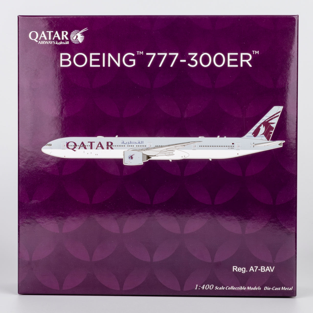 Qatar Airways 777-300ER A7-BAV NG Models 1:400