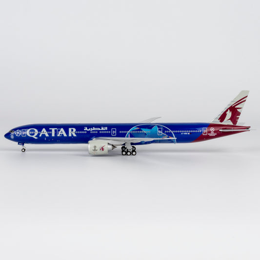 Qatar Airways "Champions League" 777-300ER A7-BED NG Models 1:400