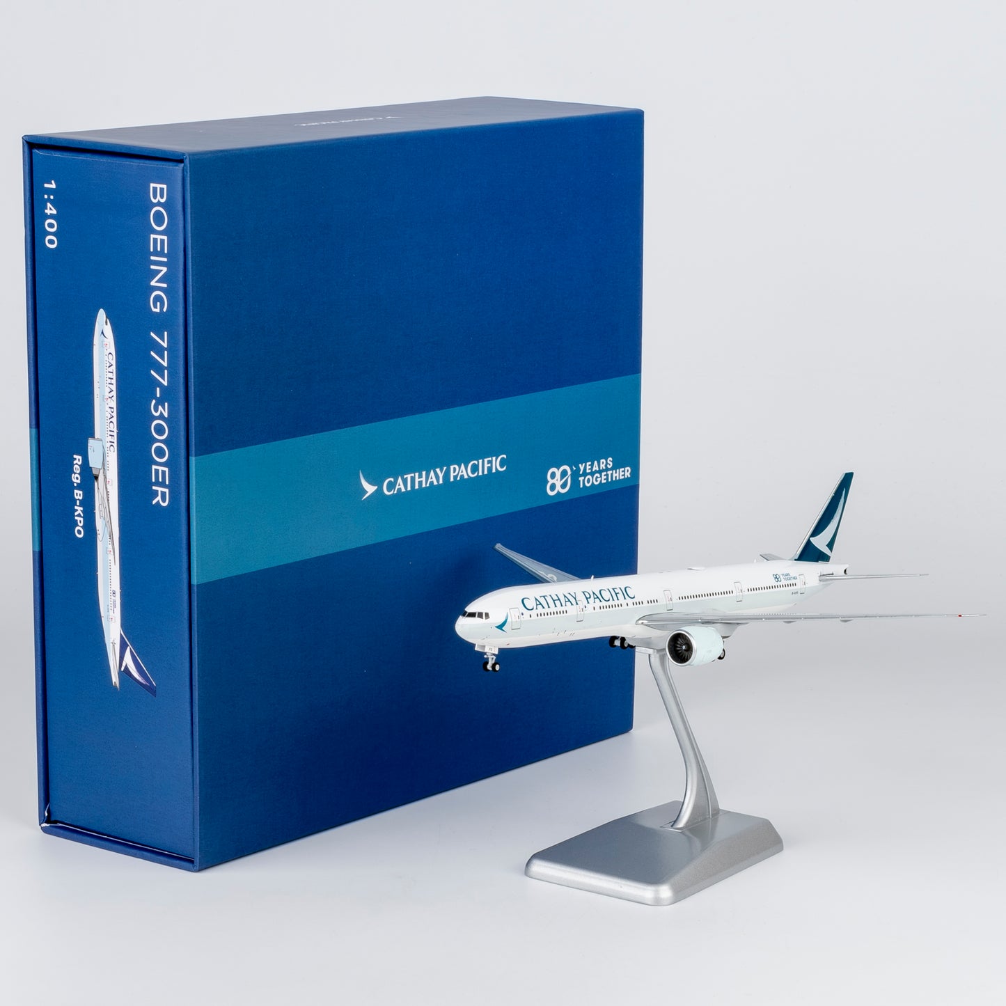(ULTIMATE) Cathay Pacific 777-300ER "80 Years Together" B-KPO NG Models 1:400