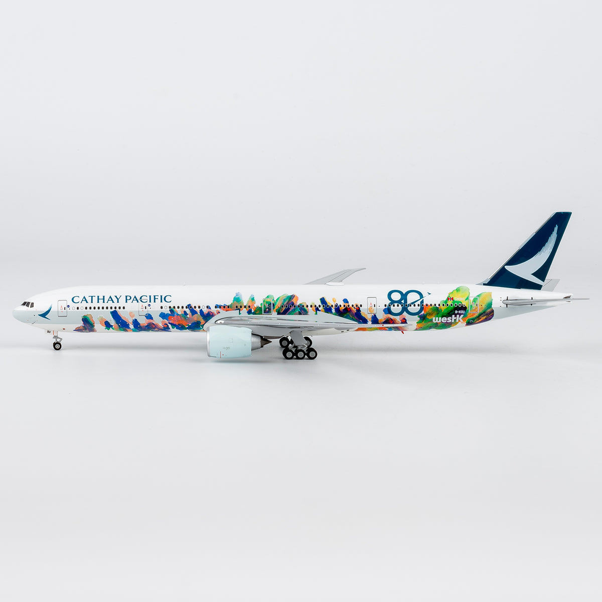 Cathay Pacific 777-300ER "The Spirit of Hong Kong" B-KQU NG Models 1:400