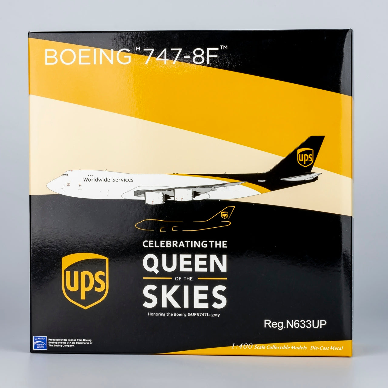 UPS 747-8F N633UP NG Models 1:400