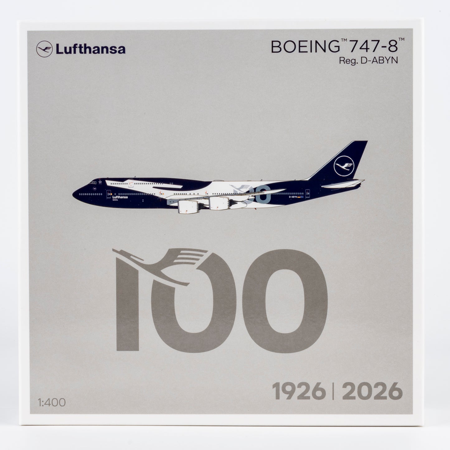 Lufthansa 747-8 "100 Years" D-ABYN NG Models 1:400