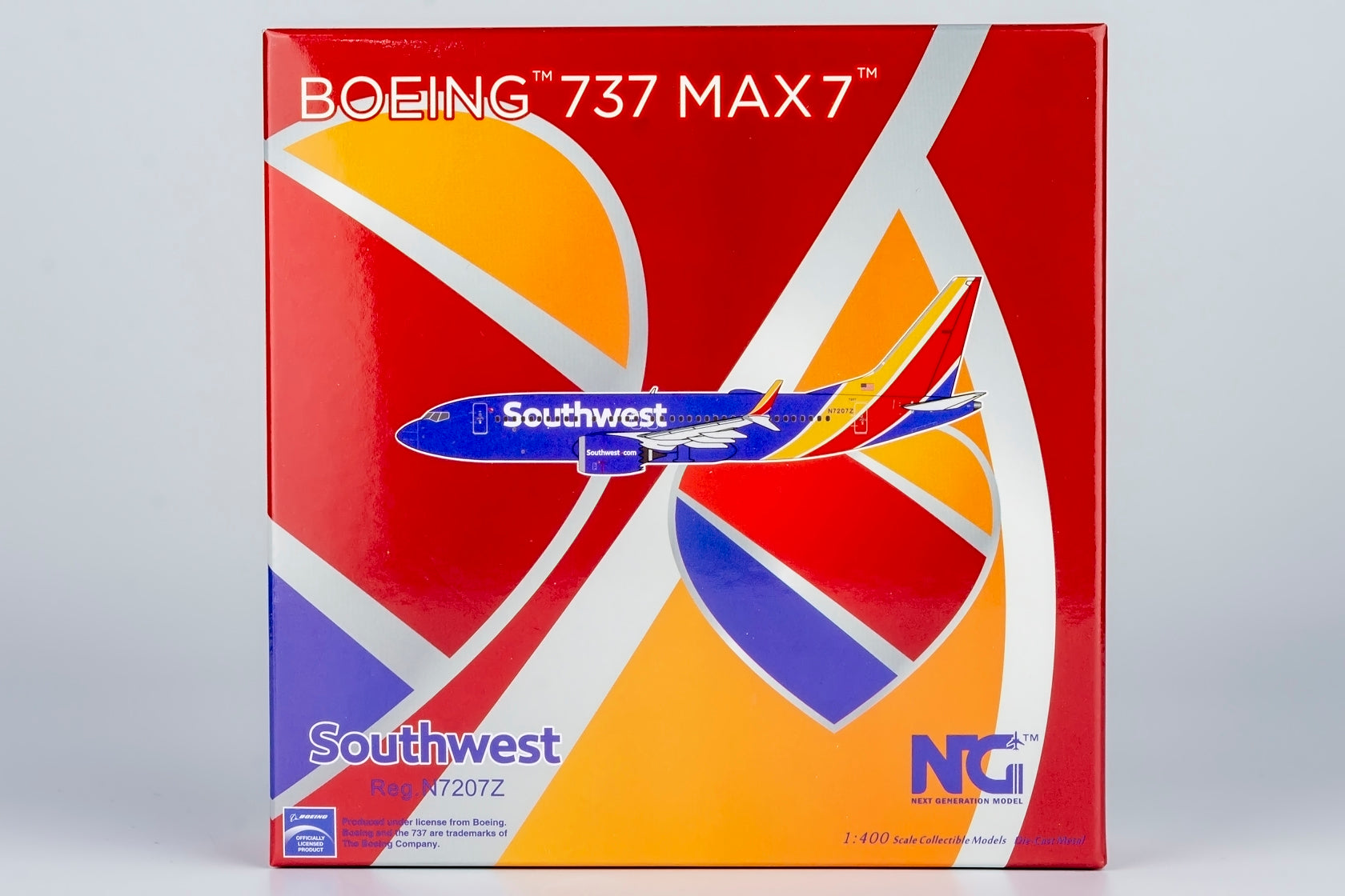 Southwest Airlines 737 MAX 7 N7207Z NG Models 1:400 – JH Wings
