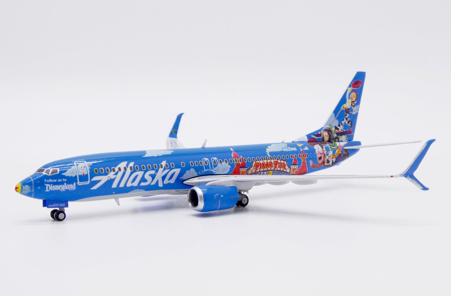 Alaska Airlines 737-800 Pixar Pier N537AS JC Wings 1:400