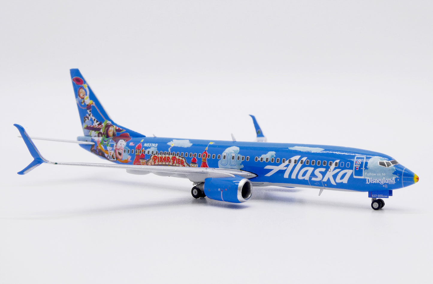 Alaska Airlines 737-800 Pixar Pier N537AS JC Wings 1:400