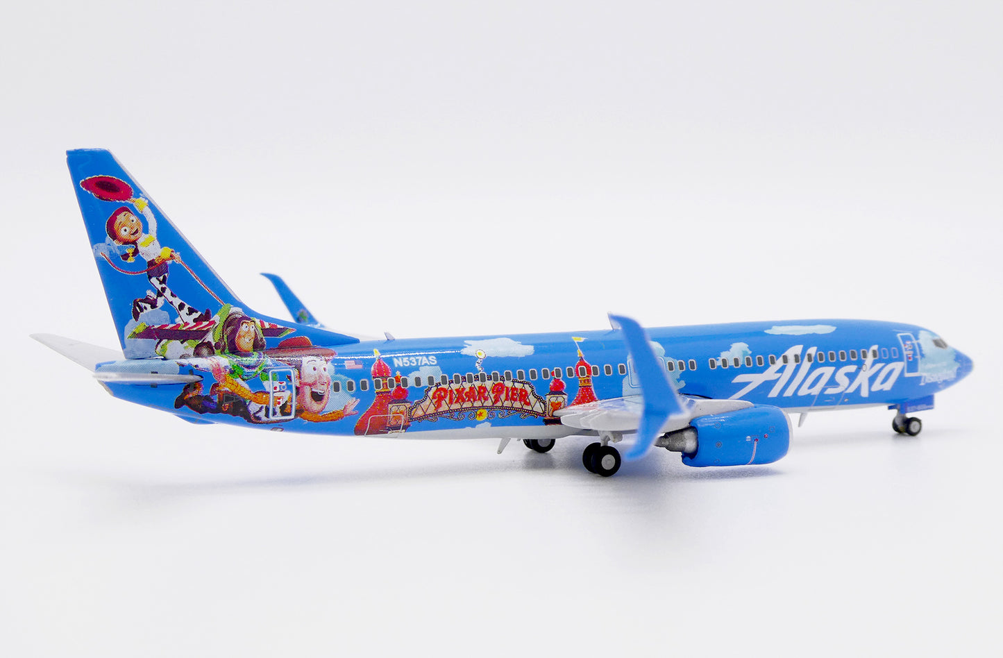 Alaska Airlines 737-800 Pixar Pier N537AS JC Wings 1:400