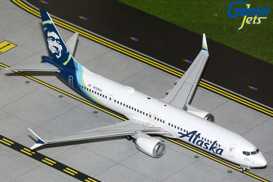 Alaska Airlines 737 MAX 9 N708AL Gemini Jets 1:200