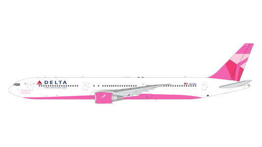 Pre-Order Delta 767-400ER "Pink/Breast Cancer" N845MH Gemini Jets 1:200