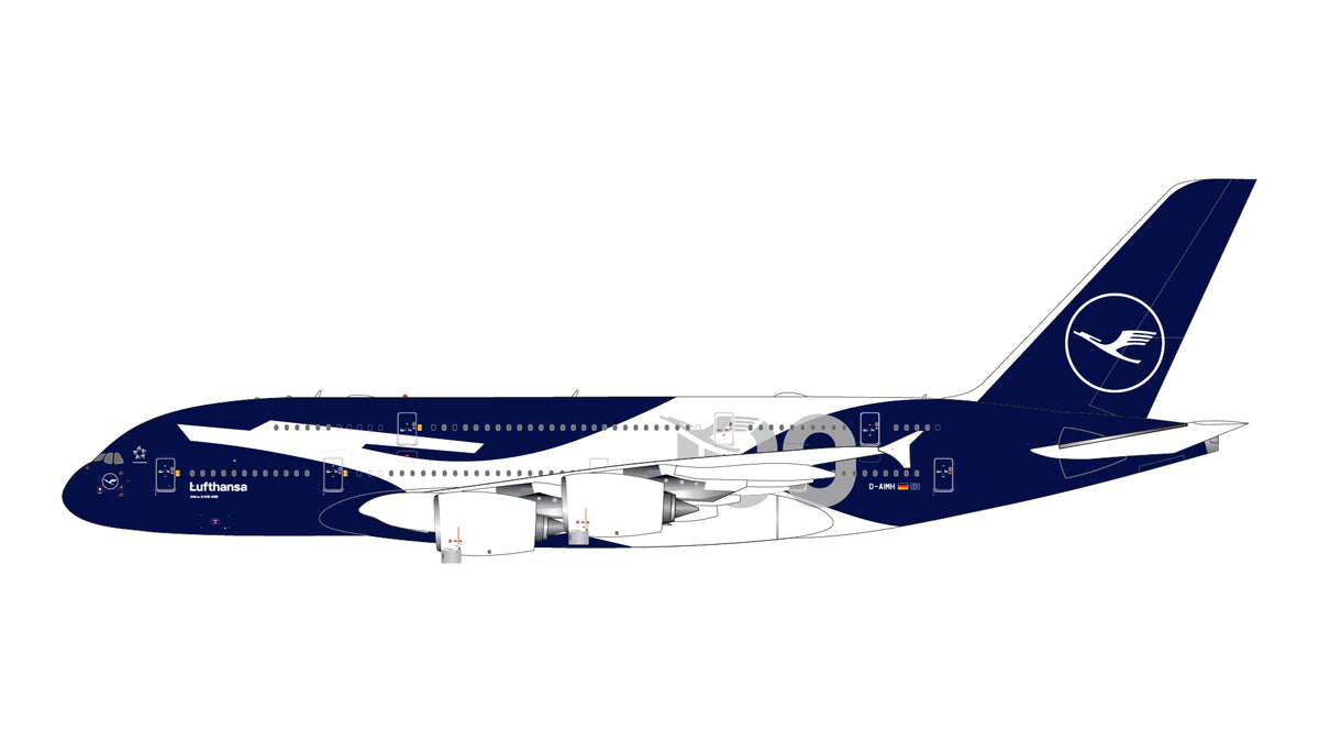 Pre-Order Lufthansa A380 "100 Years" D-AIMH Gemini Jets 1:200